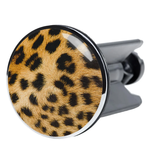 Leopard Skin 4cm Sink Plug
