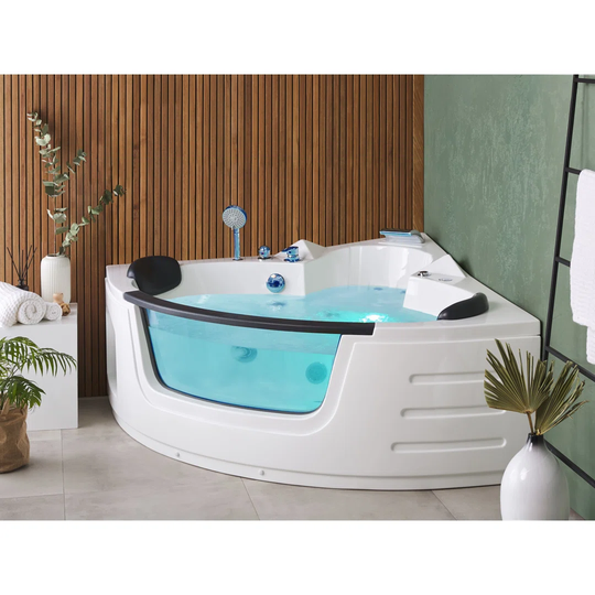 Mulvey 1400 mm x 1400 mm Back to Wall Whirlpool Bathtub
