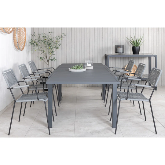 Abbie-Leigh 7 - Piece Butterfly Leaf Dining Set
