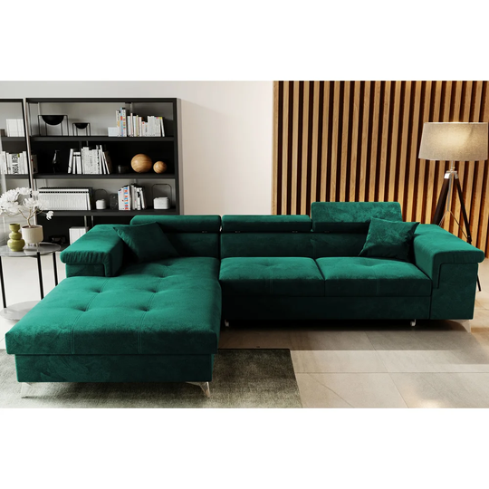 Helmetta Sleeper Corner Sofa Bed