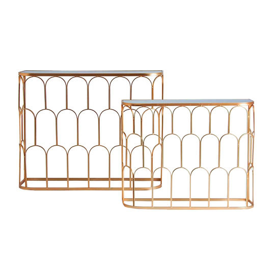 Ira 2 Piece Console Table Set