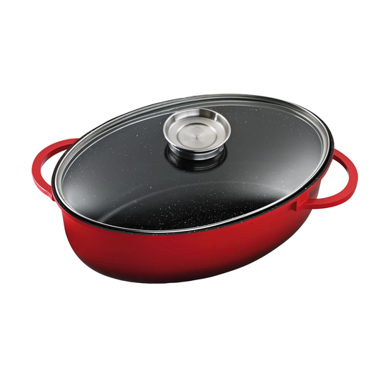 Degeorge 11 L Cast Aluminium Oval Casserole