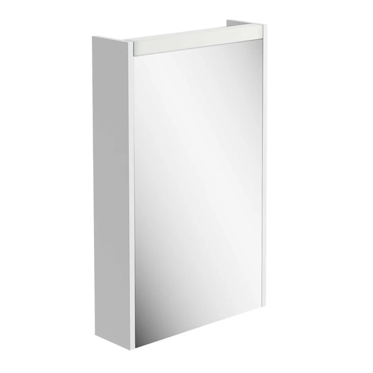 Ophiuchus 45cm x 73cm Surface Mount Mirror Cabinet with LED Lighting