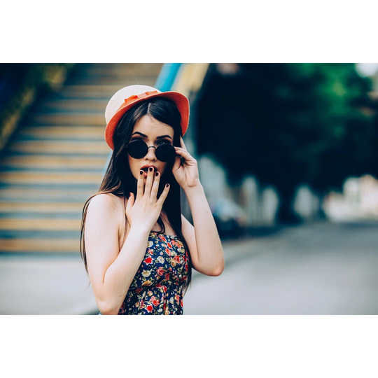 Beautiful Girl - Wrapped Canvas Photograph