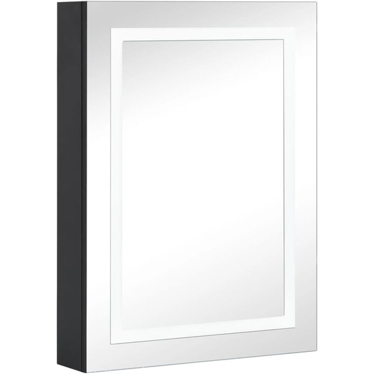 Vidaxl - led Bathroom Mirror Cabinet 50x13x70 cm Anthracite