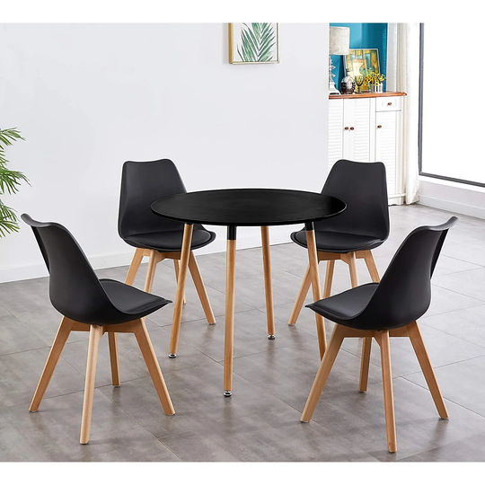Moser Dining Set with 4 Chairs