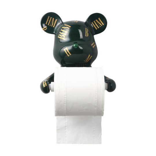 Violent Bear Bathroom Toilet Paper Holder Wall Mounted Paper Roll Holder