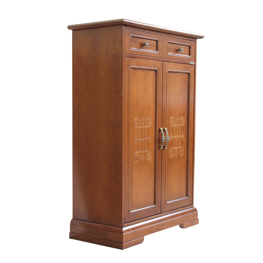 24 Pair Shoe Cabinet