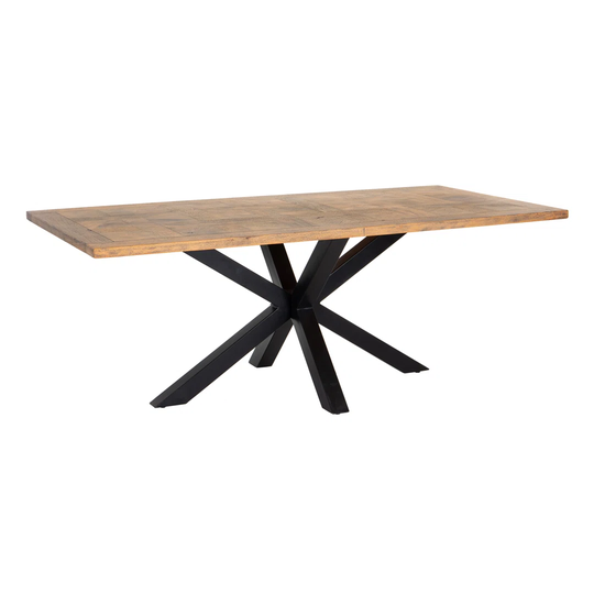 Wolverton Iron Pedestal Dining Table