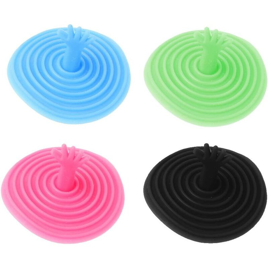 Beautiful Kitchen Kitchen Kitchen Bathtub Stopper Palm Kitchen Sink Stopper (Color Random-4Piece)