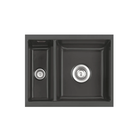 Mera 44.5cm x 20cm Double Bowl Kitchen Sink