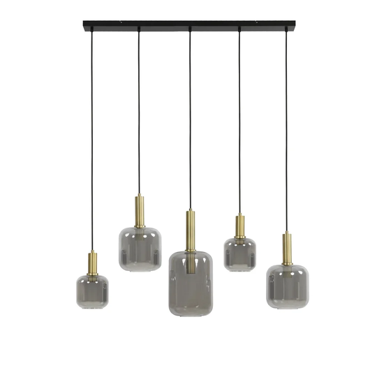 LosPalmos 5-Light Kitchen Island Geometric Pendant