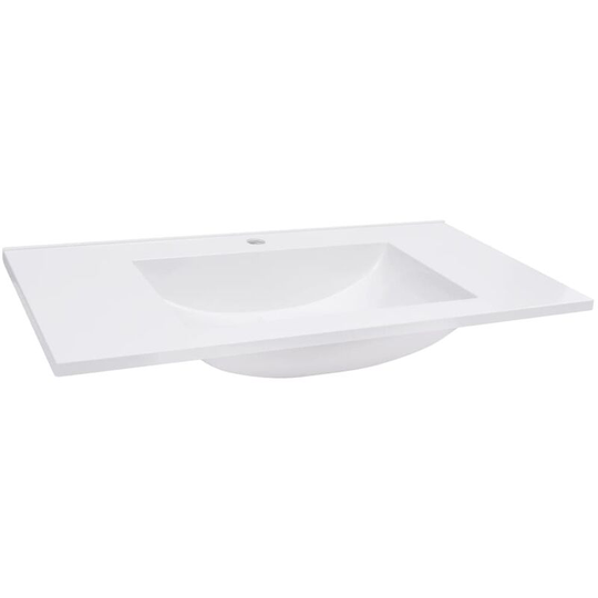 Vidaxl - Built-in Wash Basin 600x460x130 mm smc White White