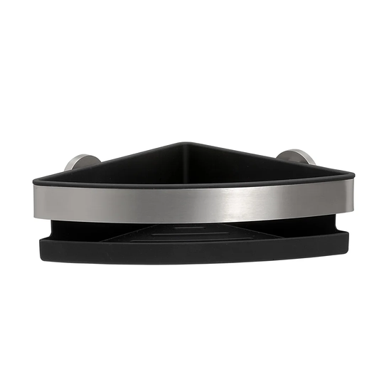 Tiger Noon Corner Shower Basket Chrome