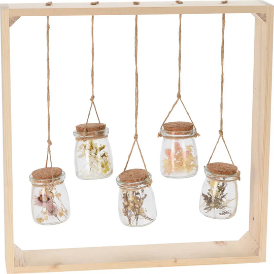 Mixed Wall Panel in Jar