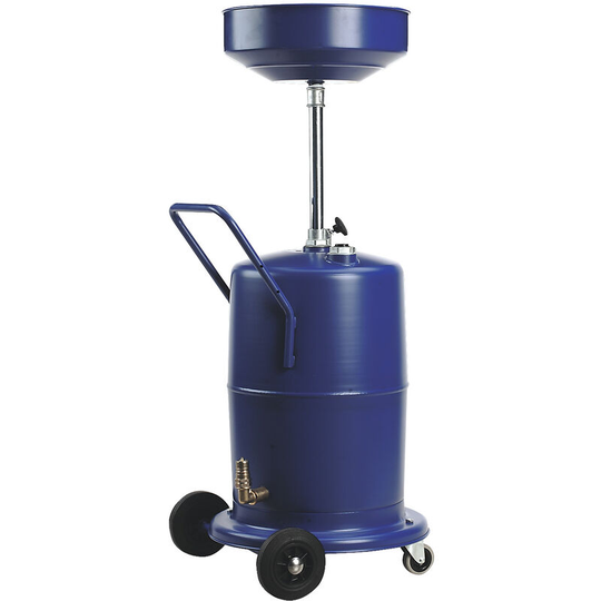 AK450DX Mobile Oil Drainer 75L Pump Away - Sealey