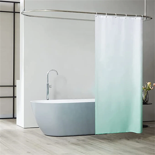 Polyester Shower Curtain Set