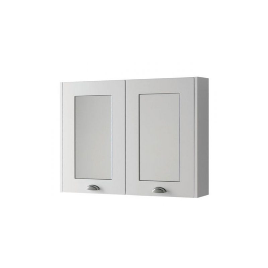 Kartell Astley Mirror Cabinet 800mm Matt White