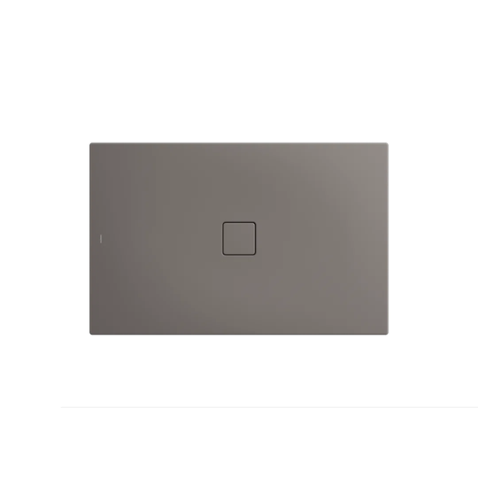 Conoflat 140 x 90 mm Steel Enamel Shower Tray - Dark Gray