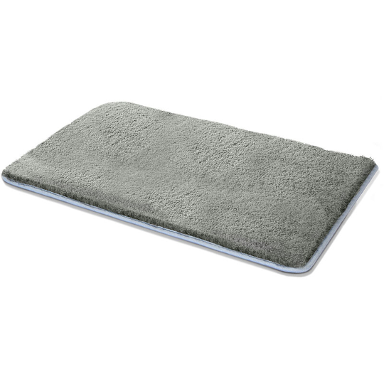 Bathroom Mat Anti-slip Absorbent Carpet Home Light-Grey 60*40cm