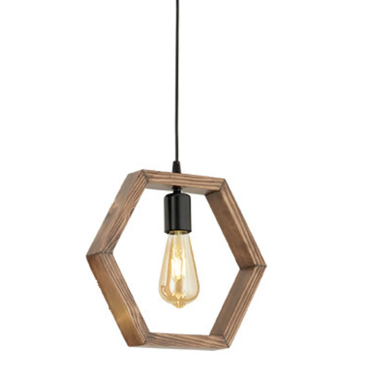 Loewen 1 - Light Single Geometric Pendant