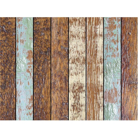 Vinyl Placemat Wooden Floor Unitary