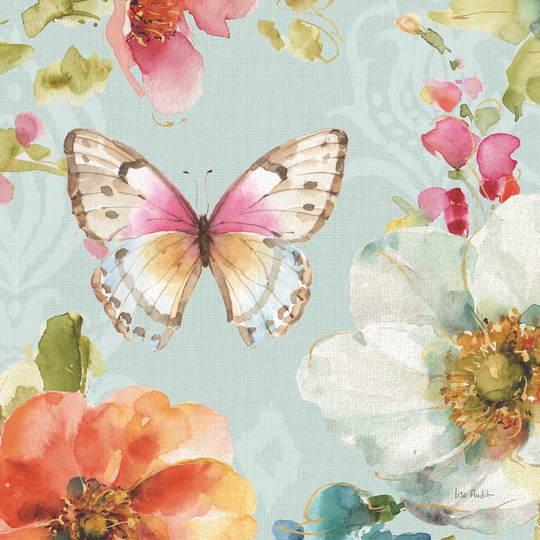 Colourful Breeze V by Lisa Audit - Wrapped Canvas Painting Print