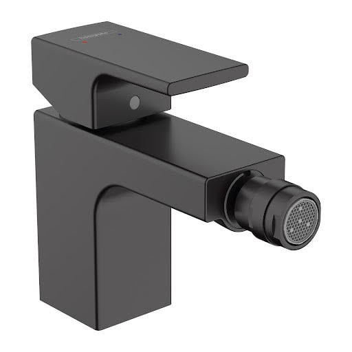 hansgrohe Vernis Shape EcoSmart Bidet Mixer Tap Matt Black