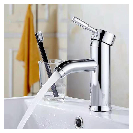 Bet Bathroom faucet, white washbasin faucet, high quality faucet, bathroom faucet, wear resistant, suitable for inner diameter from 32mm to 42mm