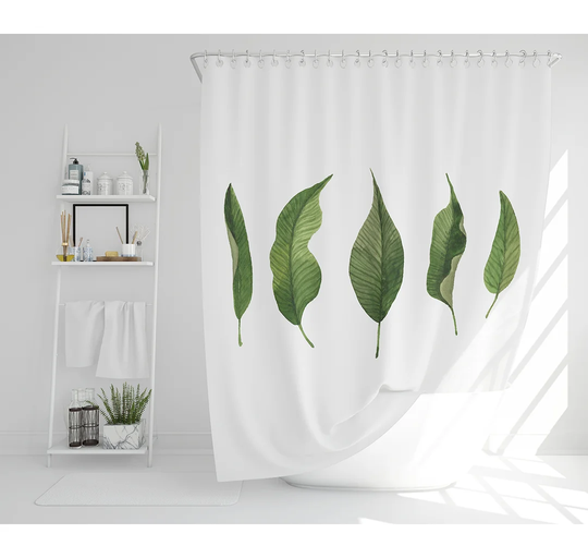 Ellason Polyester Shower Curtain