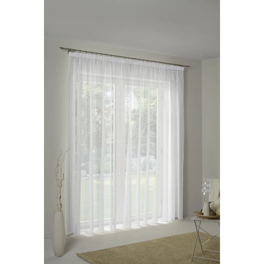Patson Pencil Pleat Semi Sheer Curtain