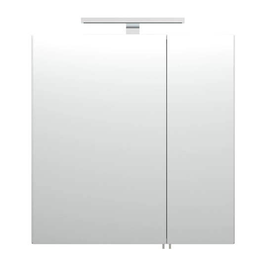 Wingil 60cm x 62cm Surface Mount Mirror Cabinet with Lighting