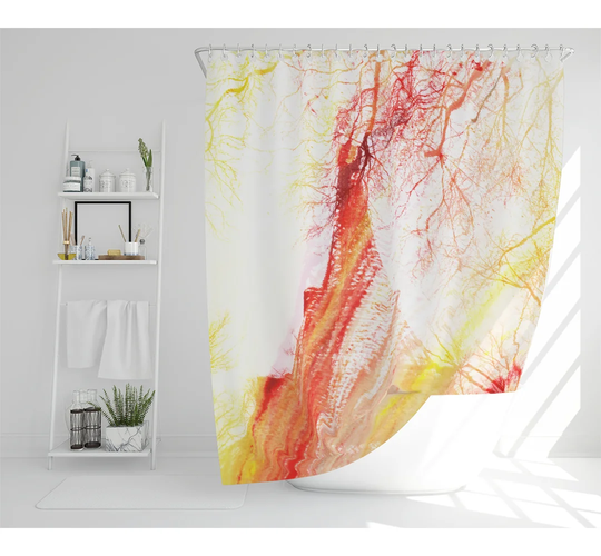 Dimaina Polyester Shower Curtain Set