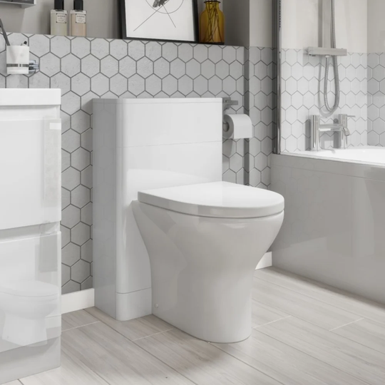 50.2Cm W x 79.5Cm H x 26Cm D Back to Wall Toilet Unit