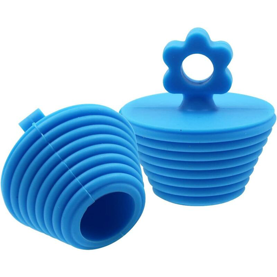 Perlerare - Silicone Drain Stopper Universal Kitchen Sink Stoppers - 2 Funny Basin Drain Stopper, Universal Sink Stopper Drain Stopper Bathtub