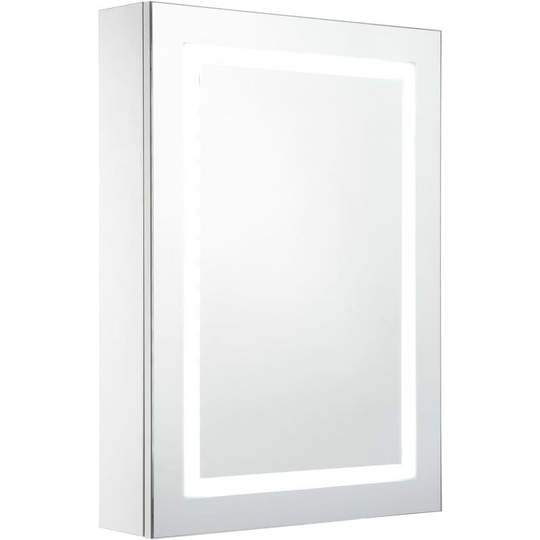 Vidaxl - led Bathroom Mirror Cabinet 50x13x70 cm White