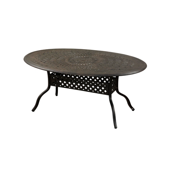 Antoneisha Oval 6 - Person 167Cm L Outdoor Dining Table