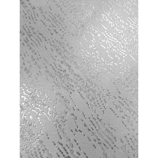 Jaylan 10.05m x 53cm Textured Metallic Finish Wallpaper Roll