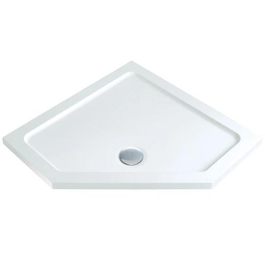 90 x 90cm Rectangle Low Profile Shower Tray