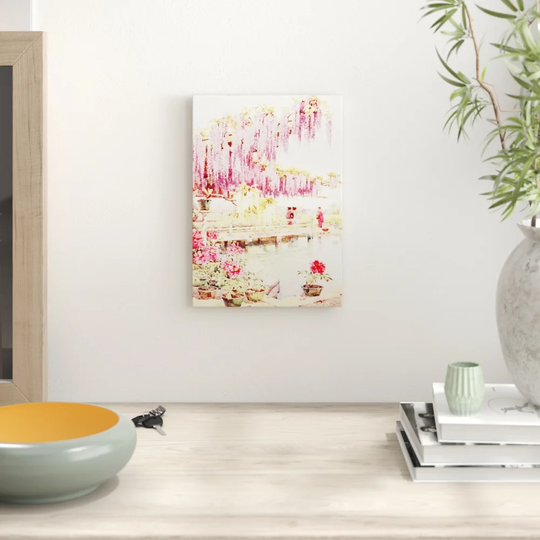 'Japanese Oriental A peony garden' by Ella Du Cane Graphic Art