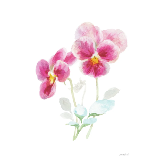 Colour of Spring IV by Danhui Nai - Wrapped Canvas Painting
