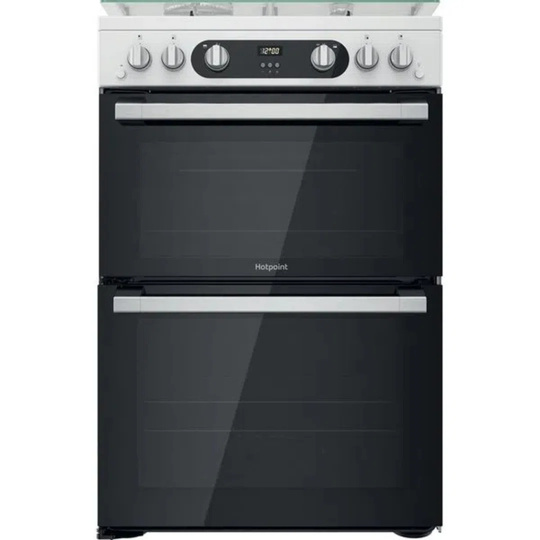 Hotpoint HD67G02CCW/UK Gas Cooker - White