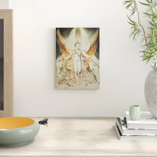 'Satan in his Original Glory' by William Blake Graphic Art
