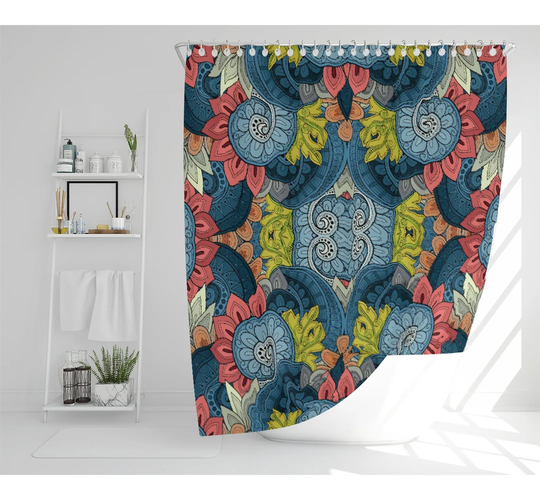 Shropshire Polyester Shower Curtain Set