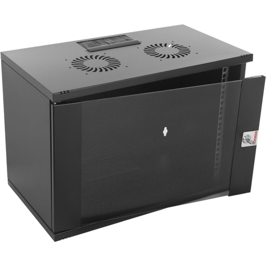 Rackmatic - Wall rack cabinet 19'' 7U 540x300x370mm wall SOHORack disassembled diy by