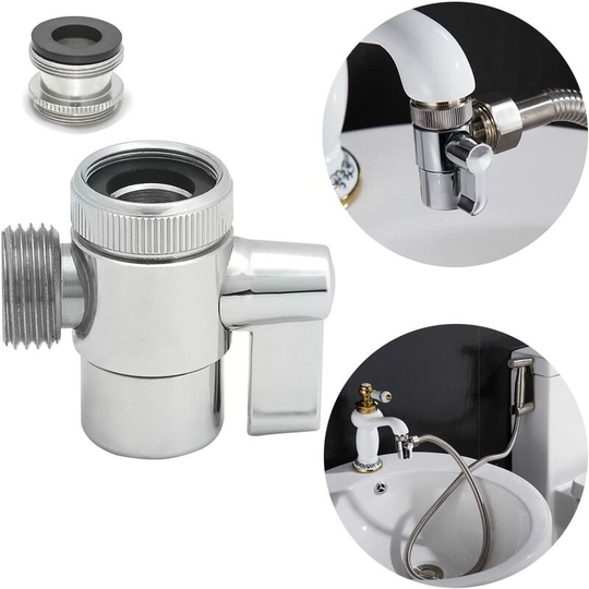 SUS304 Diverting Stainless Steel for Faucet Kitchen Sink or Faucet Bathroom Sink Tap Spare Part SBA021