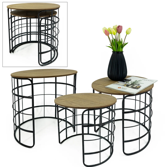 Meister 3 Piece Coffee Table Set