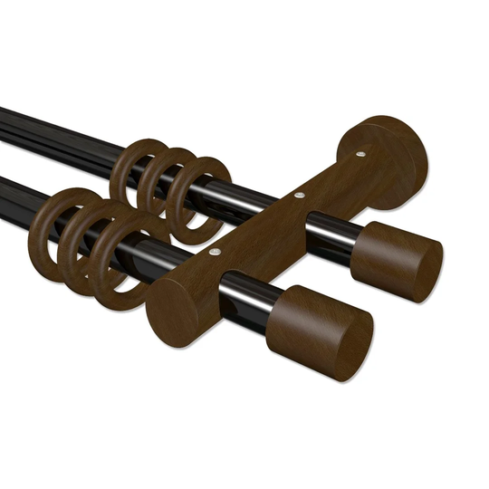 Edgartown Double Curtain Pole Set