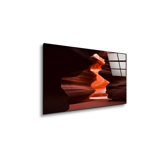 Light Shadows - Unframed Photograph on Glass
