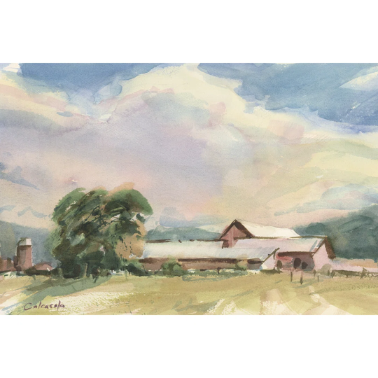 Elm Knoll Farm - Painting